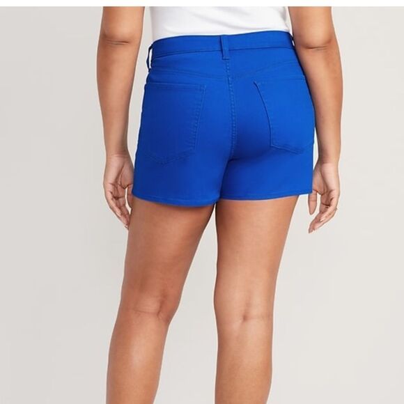 NWT- Old Navy - 4, 12 & 18. High Rise 3” Inseam WOW Denim Short - Picture 2 of 9